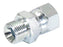 Adaptador hidráulico 1/2'' BSP Macho x 7/8'' JIC Fêmea giratória (S.11834)