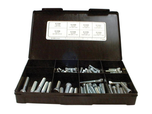 Cap Head Socket Screw, Tamanho da rosca: 3/16 - 3/8'' x 3/4'' - 2-1/2'' UNF (BS 2470) (S.11835)