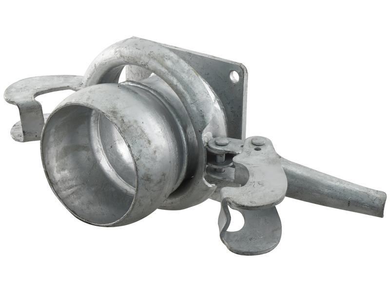 Acoplamento com brida - Curto - Macho 5'' (133mm) x (125mm) (galvanizado) (S.119435)