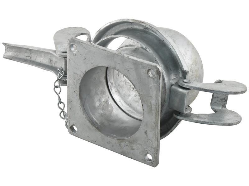 Acoplamento com brida - Curto - Macho 5'' (133mm) x (125mm) (galvanizado) (S.119435)