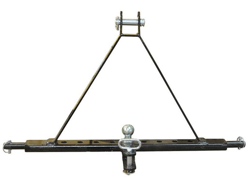 Estrutura de reboque de tres pontos (Cat. 2 (Ø28mm)) Núm. furos: 9, 932mm. (S.119469)