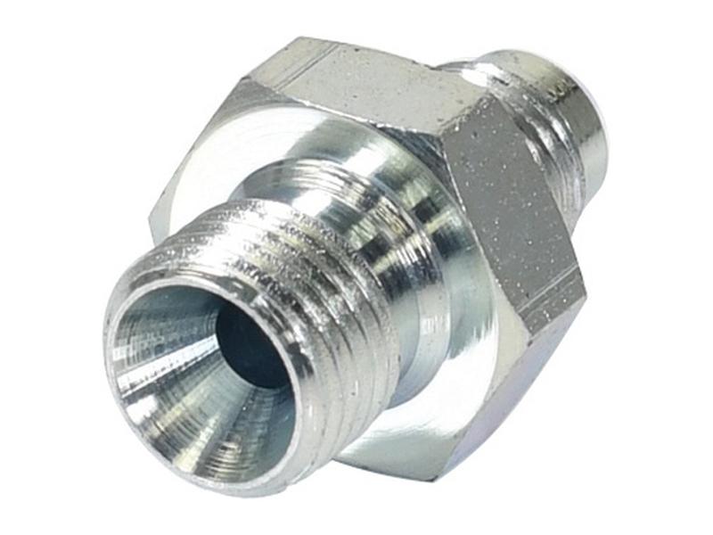 Adaptador hidráulico 1/4'' BSP Macho x 7/16'' JIC Macho (S.11949)