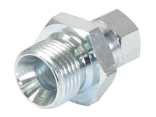 Adaptador hidráulico 1/2'' BSP Macho x 9/16'' JIC Fêmea giratória (S.11968)