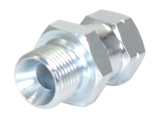Adaptador hidráulico 3/8'' BSP Macho x M14 x 1.50 Métrica Fêmea giratória (S.11970)