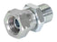 Adaptador hidráulico 3/8'' BSP Macho x M16 x 1.50 Métrica Fêmea giratória (S.11971)