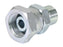 Adaptador hidráulico 3/8'' BSP Macho x M20 x 1.50 Métrica Fêmea giratória (S.11973)