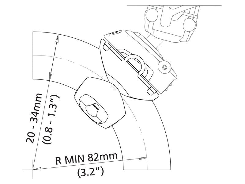 ROKK™ Mini montagem em tubo (S.119755)