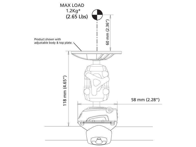ROKK™ Mini montagem em tubo (S.119755)