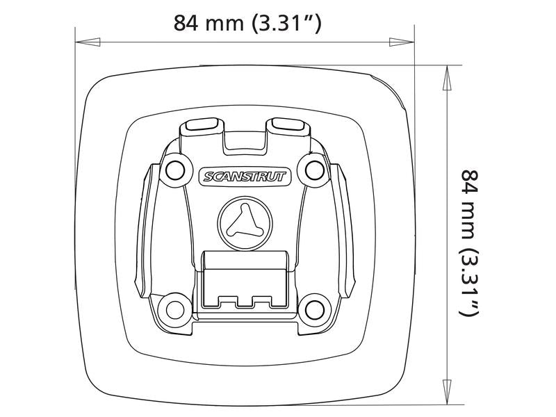 ROKK™ Mini montagem com adesivo (S.119757)