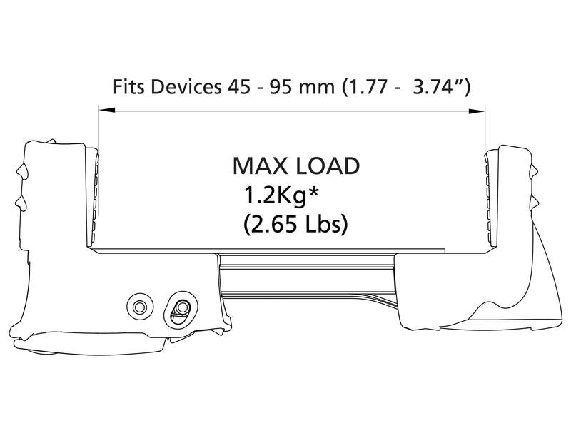 ROKK™ Mini Grampo para Telémoveis Universal (S.119760)