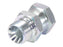 Adaptador hidráulico 1/2'' BSP Macho x M20 x 1.50 Métrica Fêmea giratória (S.11977)
