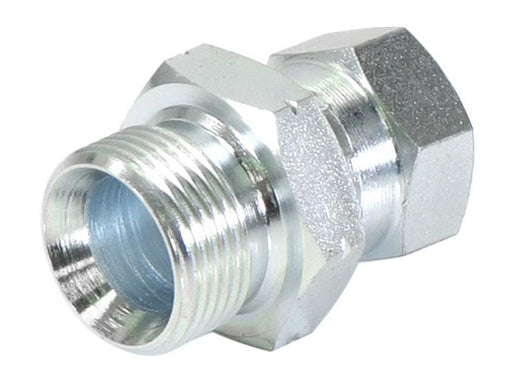 Adaptador hidráulico M22 x 1.50 Métrica Macho x 3/8'' BSP Fêmea giratória (S.11982)
