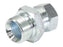 Adaptador hidráulico M22 x 1.50 Métrica Macho x 3/8'' BSP Fêmea giratória (S.11982)