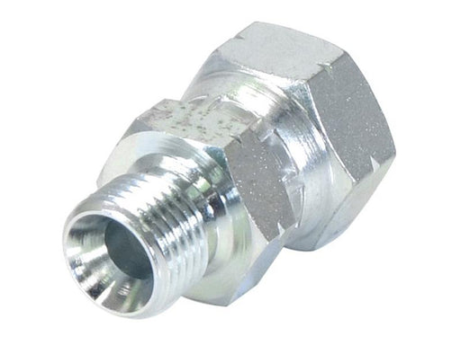 Adaptador hidráulico M16 x 1.50 Métrica Macho x M18 x 1.50 Métrica Fêmea giratória (S.11986)