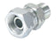 Adaptador hidráulico M16 x 1.50 Métrica Macho x M18 x 1.50 Métrica Fêmea giratória (S.11986)