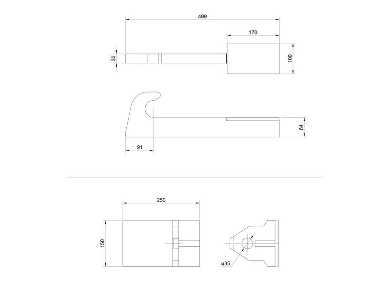 Suporte, para: Merlo (S.119887)