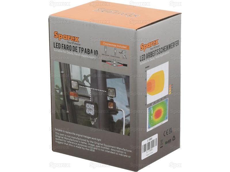 Farol de trabalho LED, 4000 Lumens, 10-30V (S.119891)