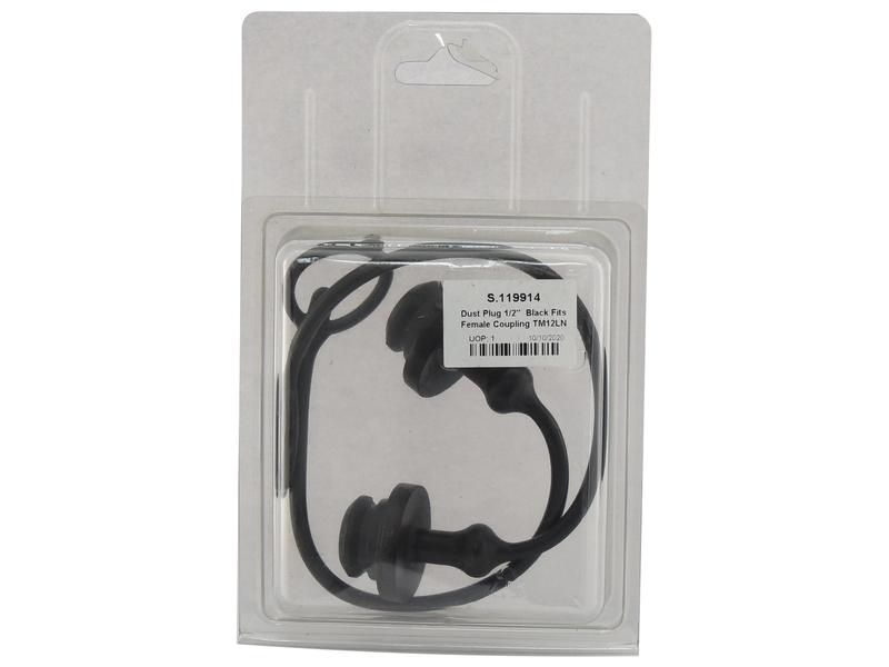 Agripak 2 un. Faster Tampa 1/2'' Preto (S.119914)