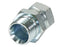 Adaptador hidráulico M22 x 1.50 Métrica Macho x M18 x 1.50 Métrica Fêmea giratória (S.11992)
