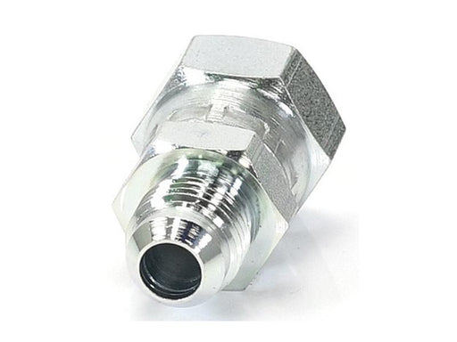 Adaptador hidráulico 9/16'' JIC Macho x 3/8'' BSP Fêmea giratória (S.11994)