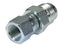 Adaptador hidráulico 9/16'' JIC Macho x 7/16'' JIC Fêmea giratória (S.11997)