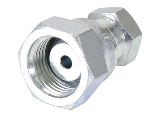 Adaptador hidráulico 1/4'' BSP Fêmea giratória x 1/2'' BSP Fêmea giratória (S.12004)