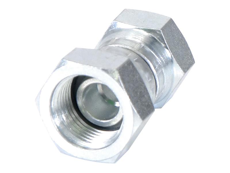 Adaptador hidráulico 1/2'' BSP Fêmea giratória x 5/8'' BSP Fêmea giratória (S.12005)