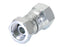 Adaptador hidráulico 3/8'' BSP Fêmea giratória x 3/4'' JIC Fêmea giratória (S.12008)