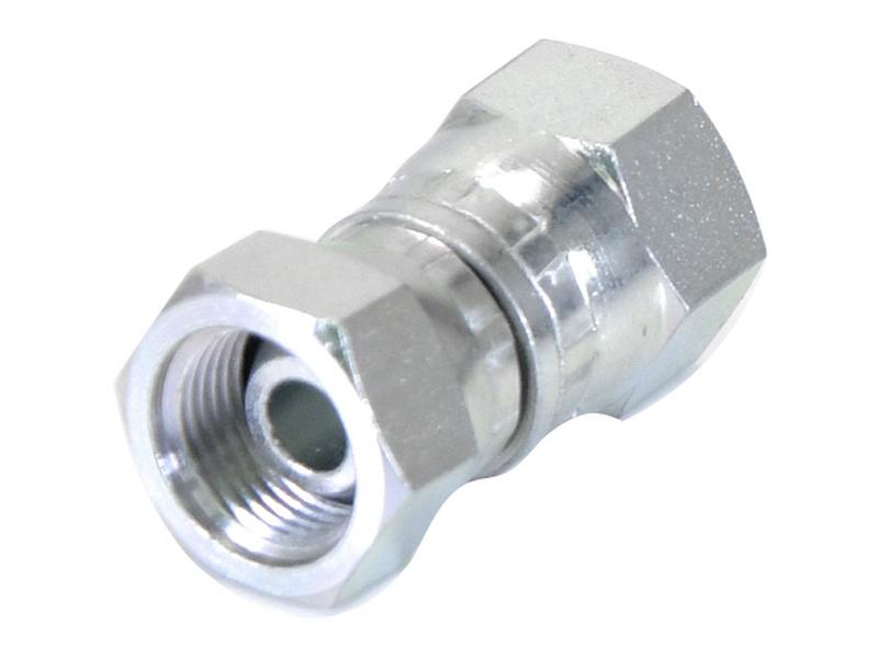 Adaptador hidráulico 3/8'' BSP Fêmea giratória x 3/4'' JIC Fêmea giratória (S.12008)