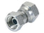Adaptador hidráulico 3/8'' BSP Fêmea giratória x M18 x 1.50 Métrica Fêmea giratória (S.12013)