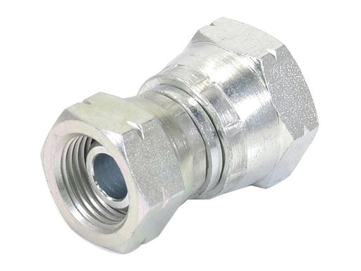 Adaptador hidráulico M18 x 1.50 Métrica Fêmea giratória x M22 x 1.50 Métrica Fêmea giratória (S.12027)