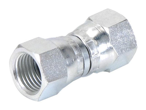 Adaptador hidráulico 9/16'' JIC Fêmea giratória x 9/16'' JIC Fêmea giratória (S.12030)