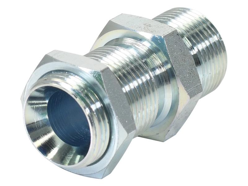 Adaptador hidráulico 7/8'' JIC Fêmea giratória x 7/8'' JIC Fêmea giratória (S.12031)