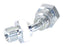 Adaptador hidráulico 1/4'' BSP Macho x 1/4'' BSP Fêmea giratória 135° (S.12052)