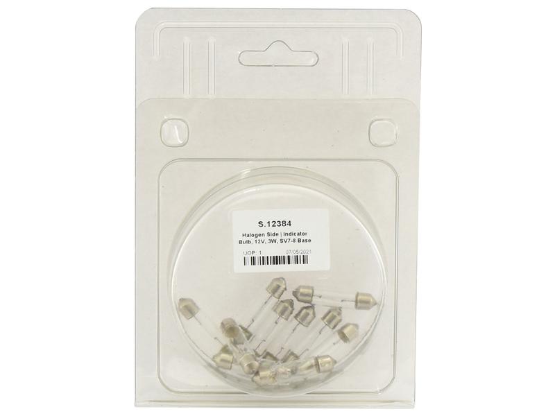 Lâmpada 12V SV7-8 Agripak 10 un. (S.12384)