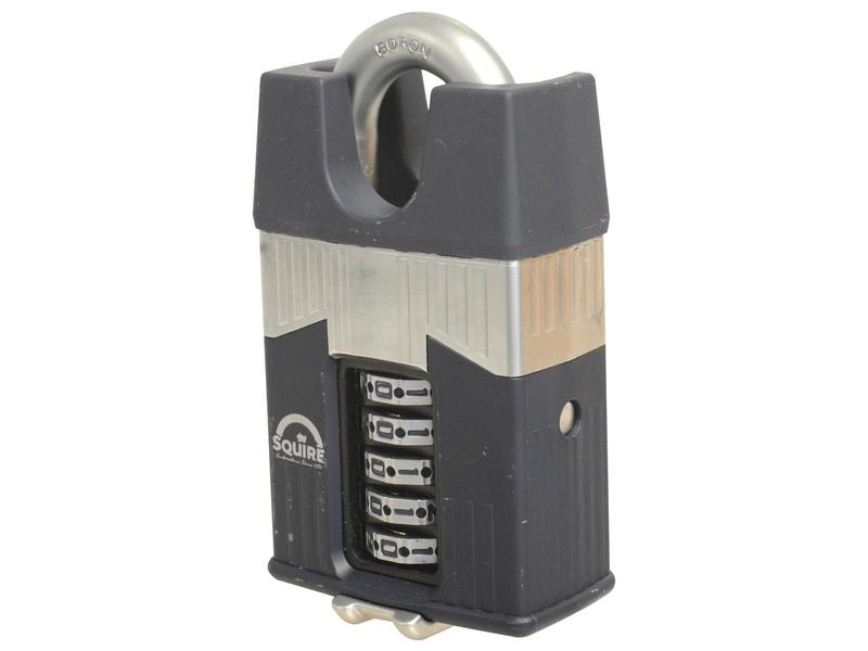 Squire 65CS COMBI Warrior Combination Padlock, Largura da estrutura em: 65mm (Classificação de segurança: 8) (S.129866)
