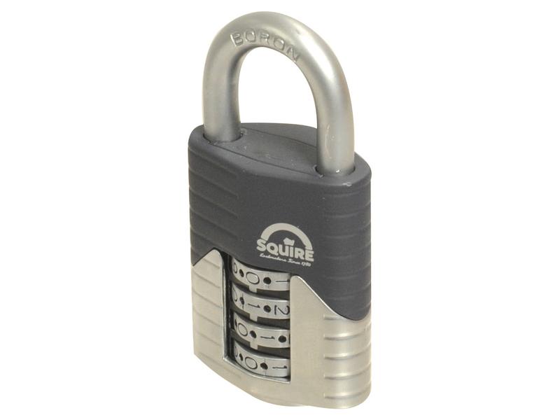 Squire 40 COMBI Vulcan Combination Padlock, Largura da estrutura em: 40mm (Classificação de segurança: 4) (S.129907)