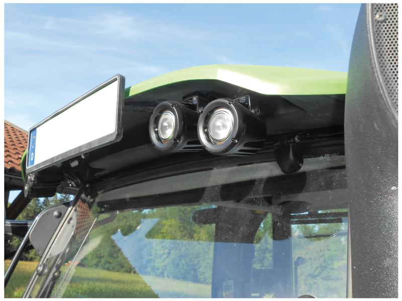 Farol de trabalho LED (Cree Alta Potencia), CISPR 25: Class 3, 2800 Lumens, 10-60V (S.130033)