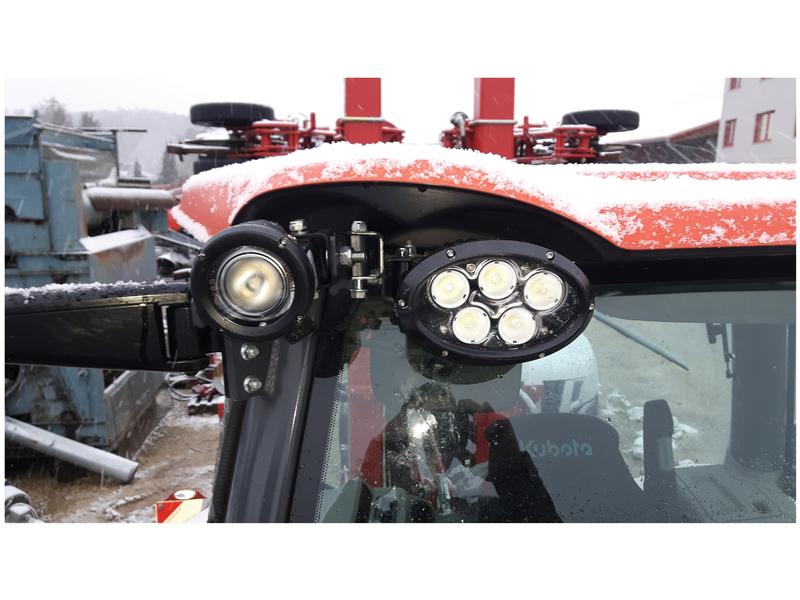 Farol de trabalho LED (Cree Alta Potencia), CISPR 25: Class 3, 2800 Lumens, 10-60V (S.130033)