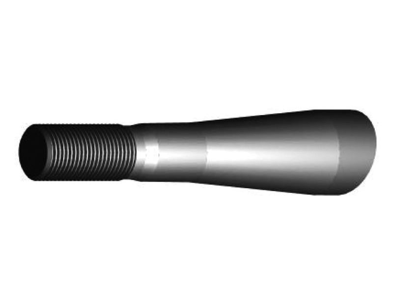 Bico - Direita 1020mm, Tamanho da rosca: M27 x 1.50 (H - fluted) (S.130799)