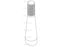 Bico - Direita 600mm, Tamanho da rosca: M22 x 1.50 (H - fluted) (S.130800)