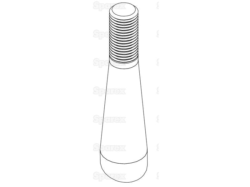 Bico - Direita 600mm, Tamanho da rosca: M22 x 1.50 (H - fluted) (S.130800)