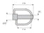 Cavilha estabilizador Ø16mm x 70mm (S.13255)