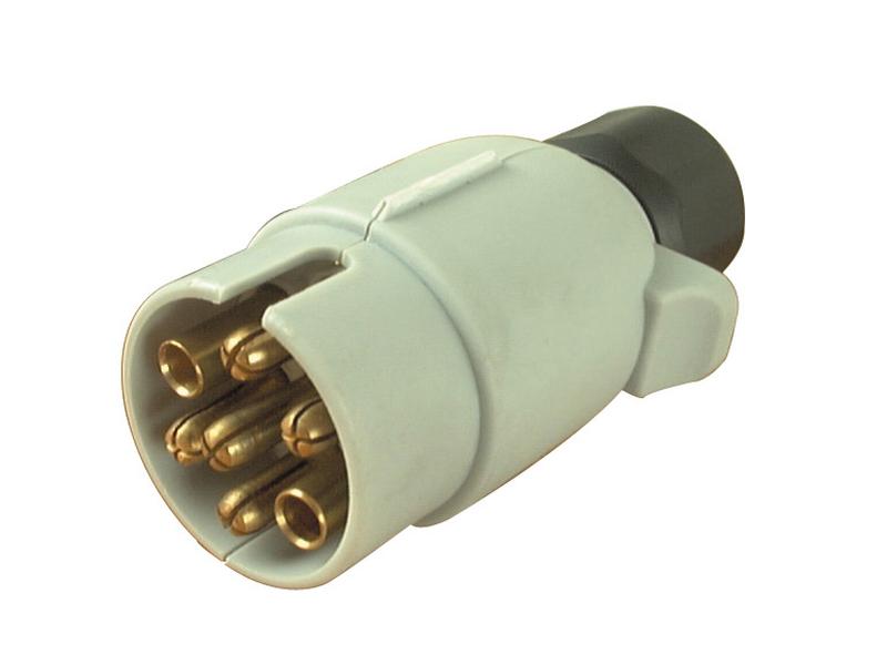 Ficha macho 7 lig. Plástico (S.13545)