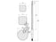 Bico - Direita 1250mm, Tamanho da rosca: M33 x 2.00 (Quadrado) (S.135881)