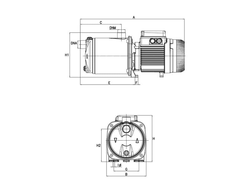 EURINOX 40/80T Bomba centrífuga (S.137758)