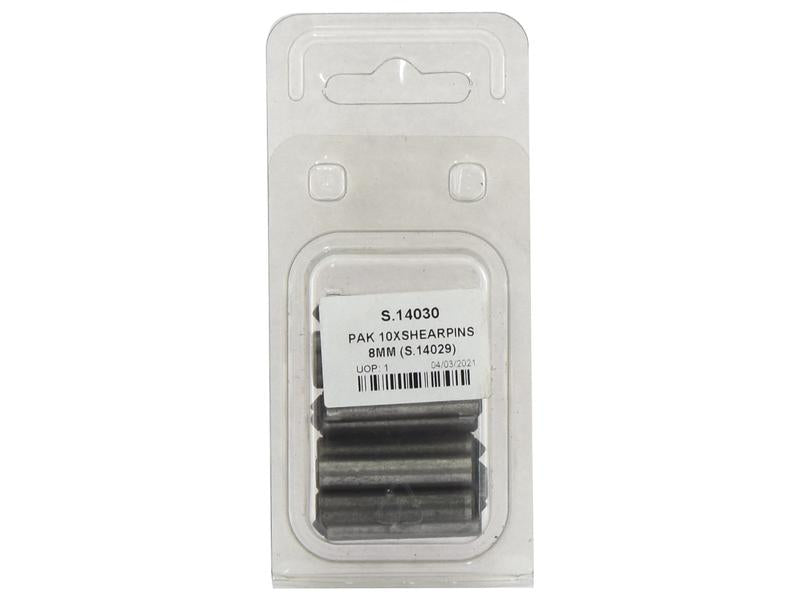 Agripak 10 un. fusiveis M8 (S.14030)