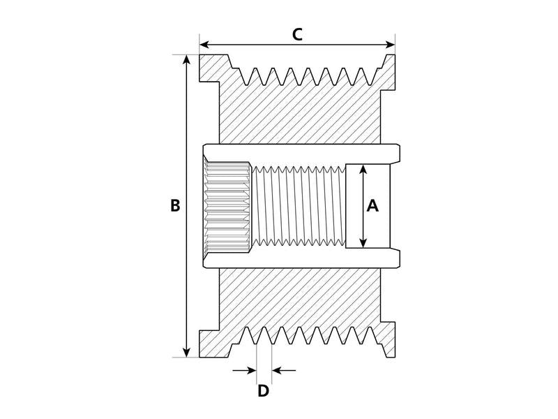 Poli de alternador (S.140950)
