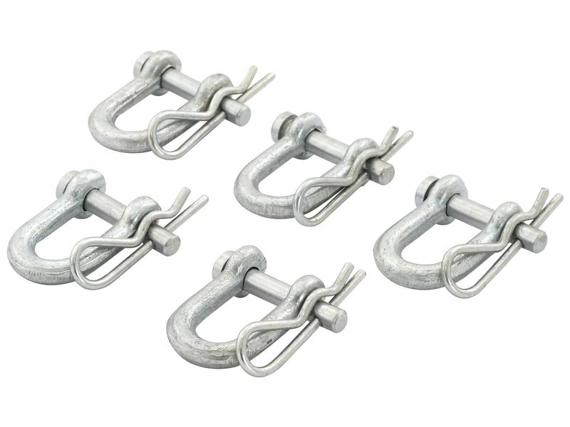 Manilha, Cavilha Ø6mm, Largura da maxila: 13mm (S.1410)