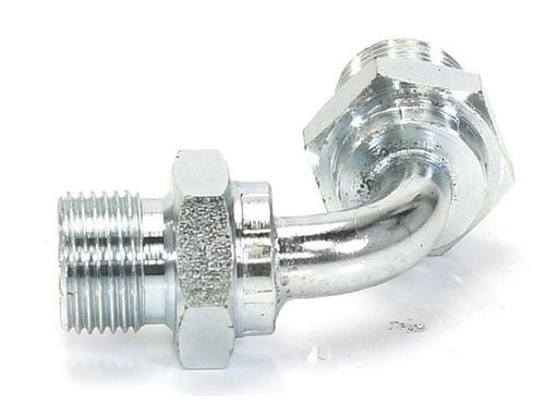 Adaptador hidráulico 3/8'' BSP Macho x 3/8'' BSP Macho 90° (S.14120)